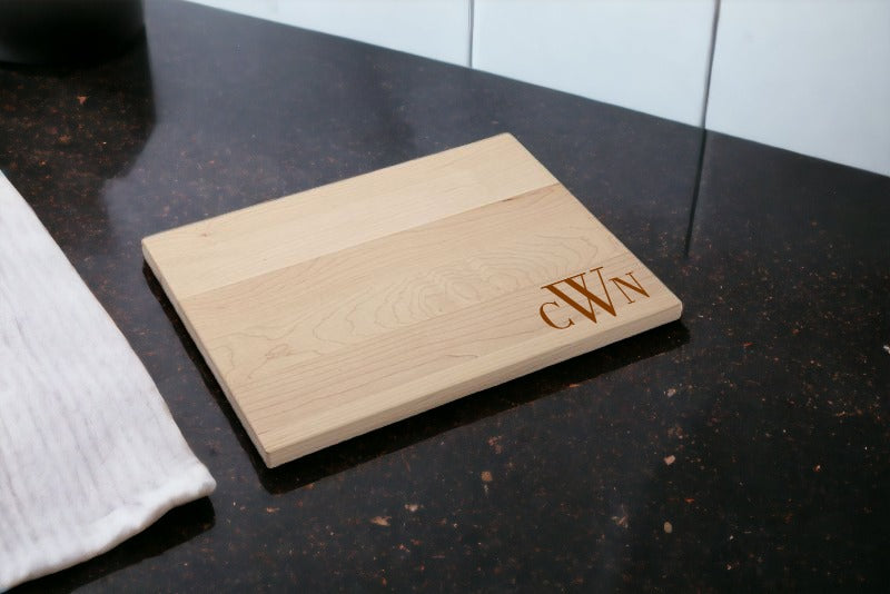 Personalized Maple Cutting Board 14" x 11" x 3/4"