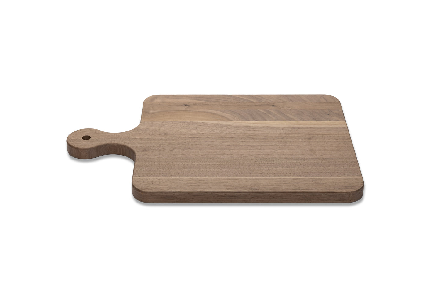 Personalized Walnut Serving Board With Handle 16" x 10-1/2" x 3/4"