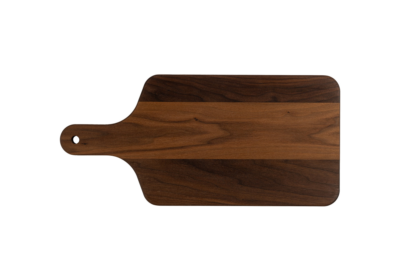 Personalized Walnut Serving Board With Handle 17" x 8" x 3/4"