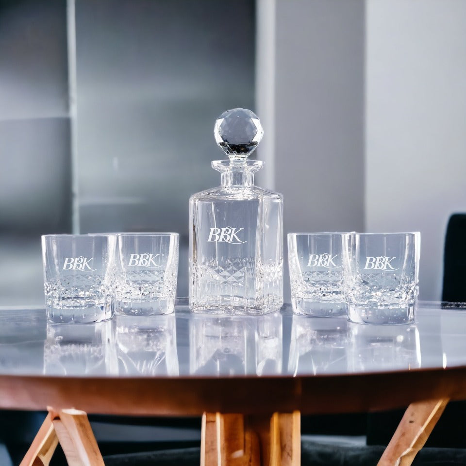 Exception Decanter & Glass Bar Set