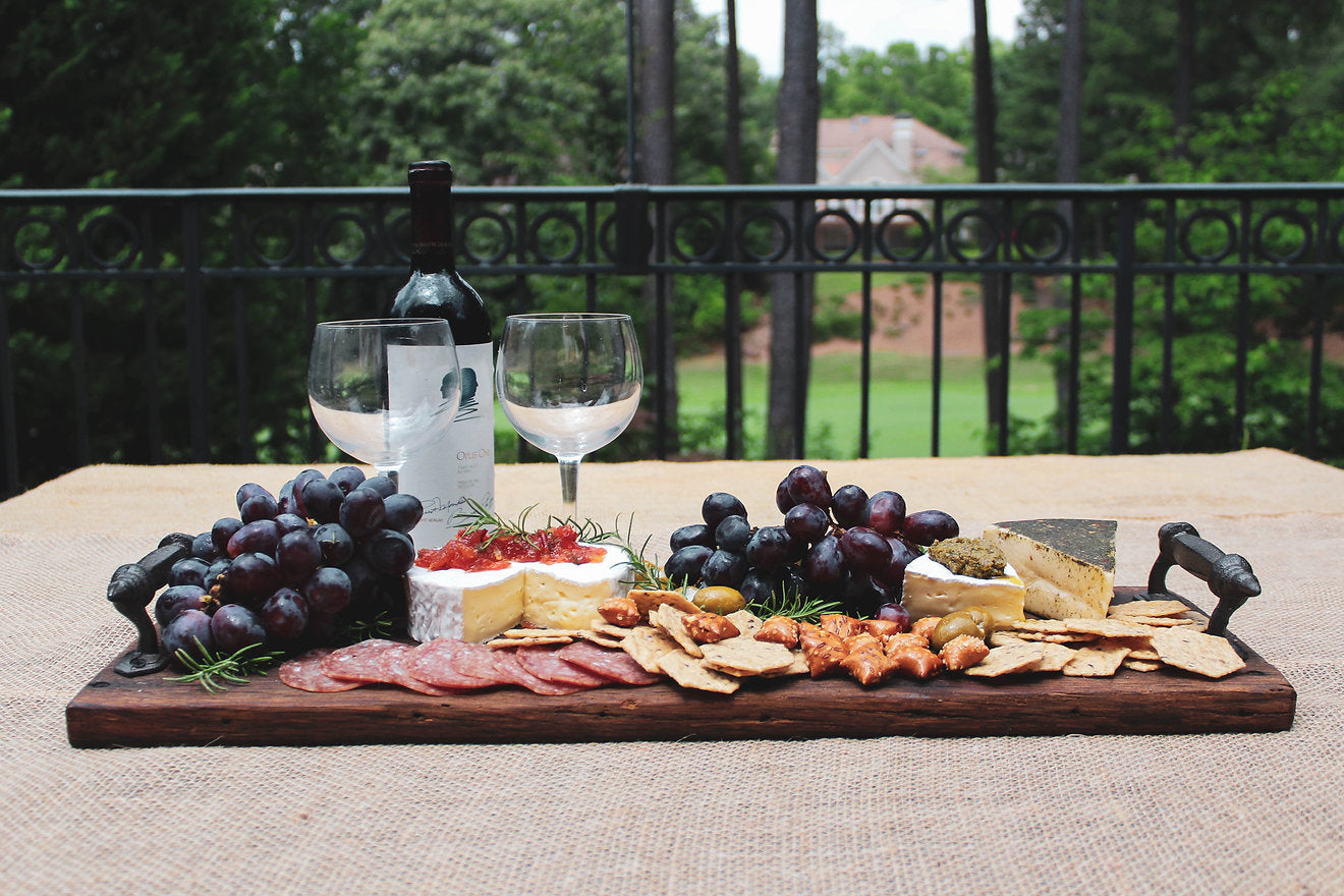 Oak Plank Charcuterie Board