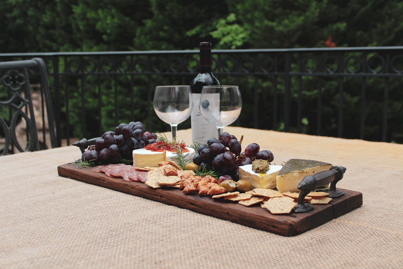 Oak Plank Charcuterie Board