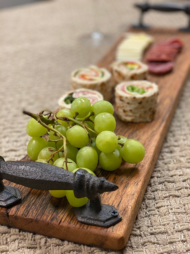 Oak Plank Charcuterie Board